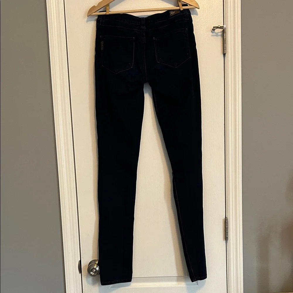 PAIGE Dark Indigo Denim Peg Skinny jeans